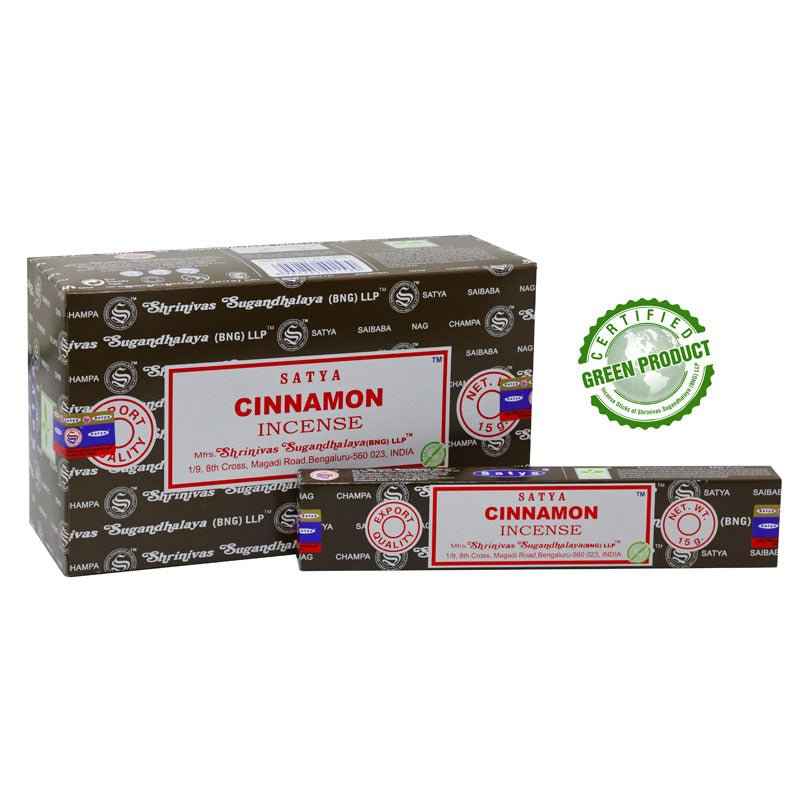 Cinnamon Incense 15 Gms - Satya