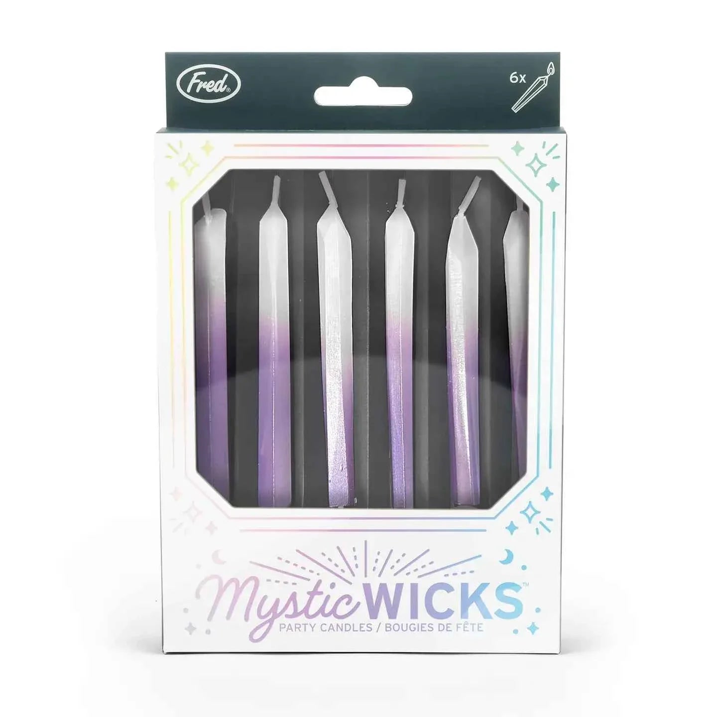 Fred's Mystic Wicks - Crystal Birthday Candles