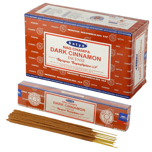Dark Cinnamon Incense 15 Gms - Satya