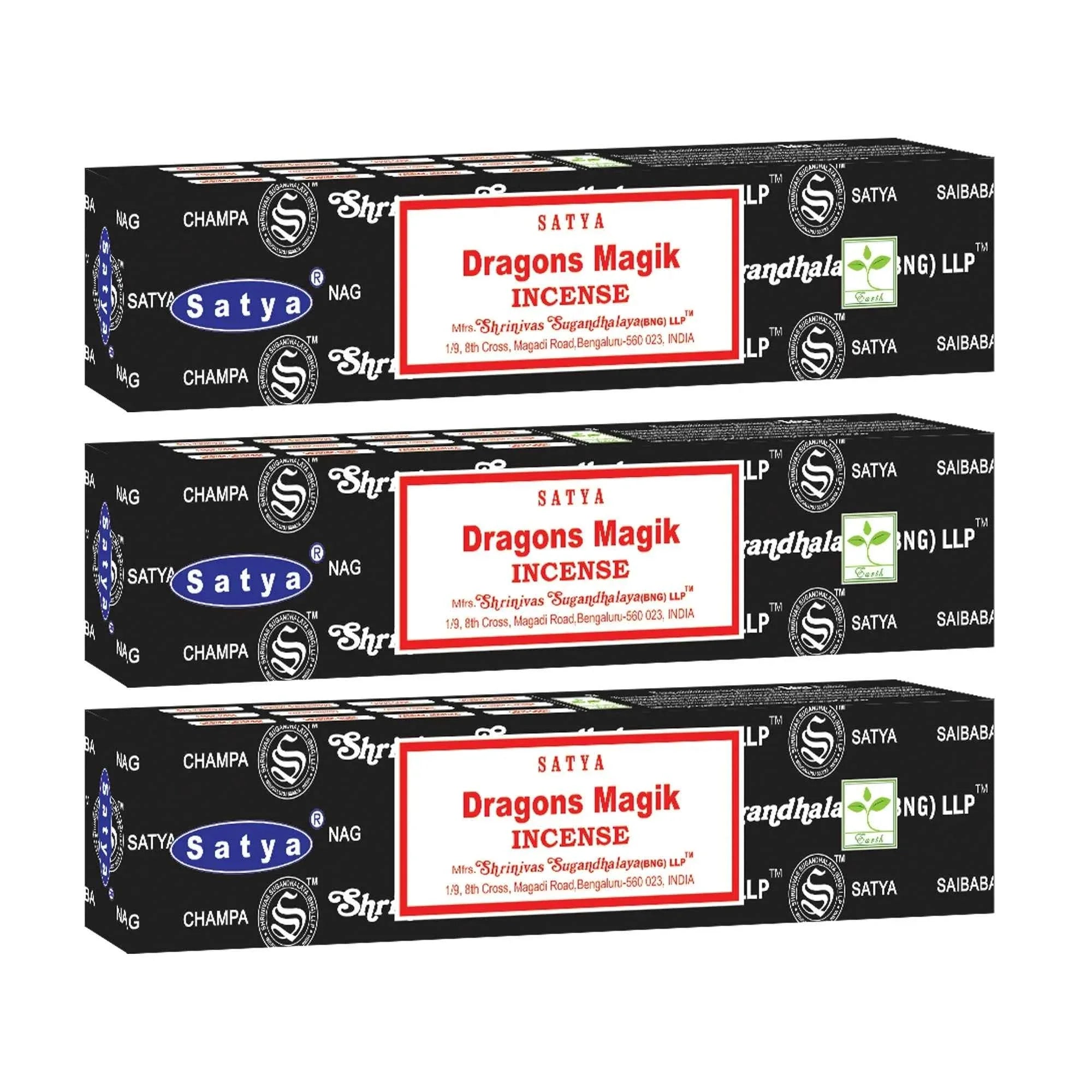 Dragon's Magik Incense 15 Gms - Satya