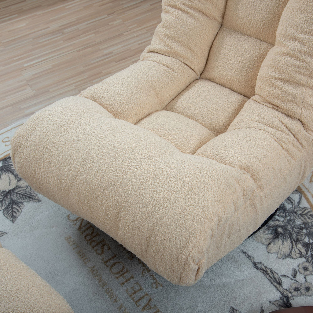 Adjustable Tatami Floor Chair with 3D Ergonomic Support