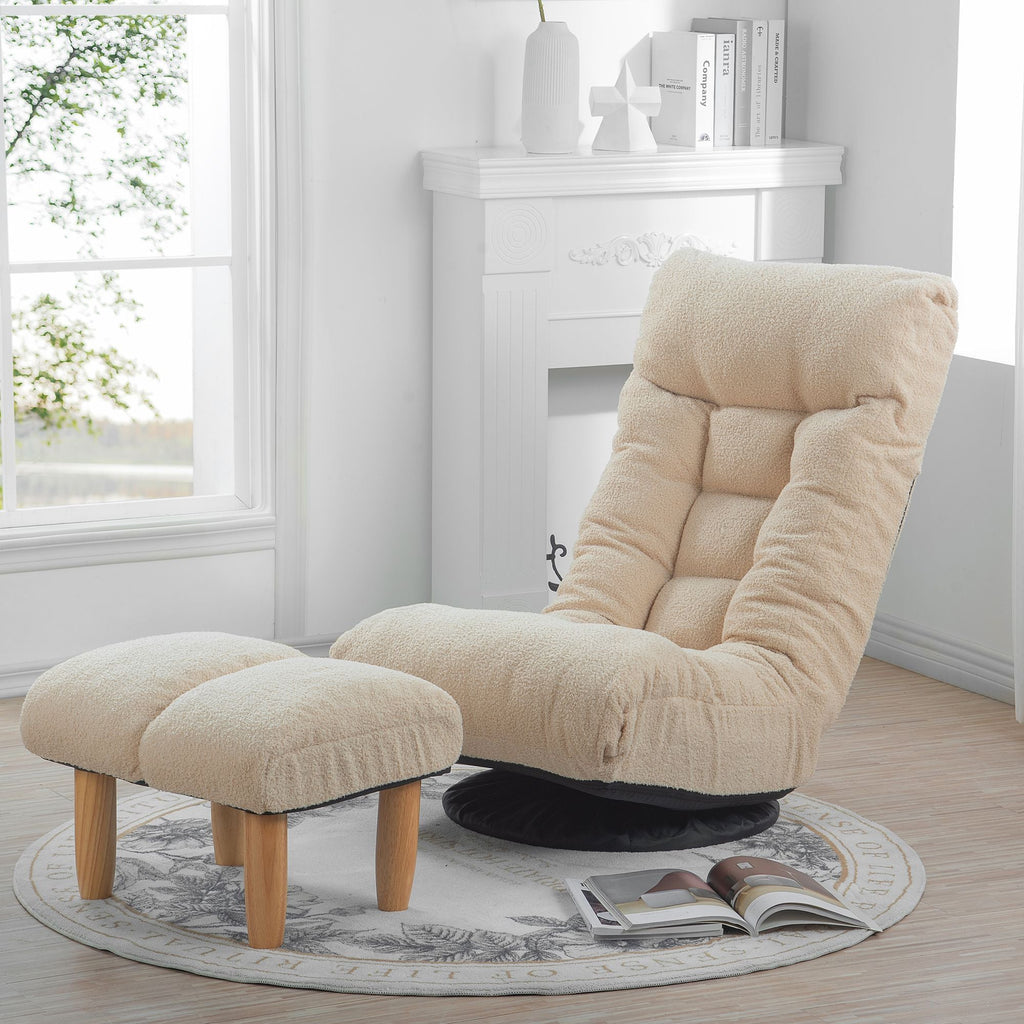 Adjustable Tatami Floor Chair with 3D Ergonomic Support