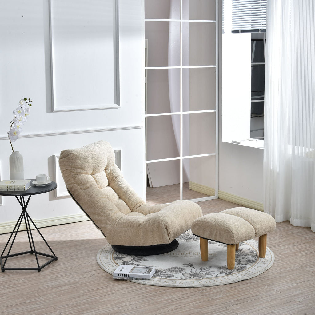Adjustable Tatami Floor Chair with 3D Ergonomic Support