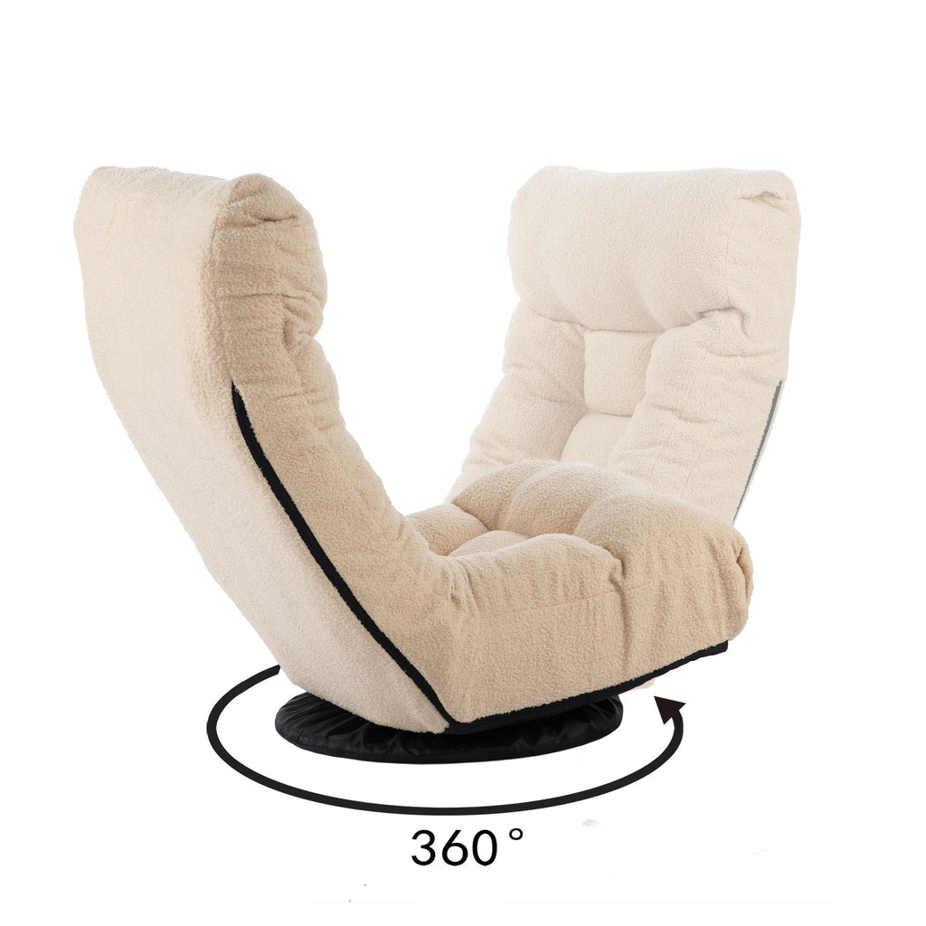 Adjustable Tatami Floor Chair with 3D Ergonomic Support