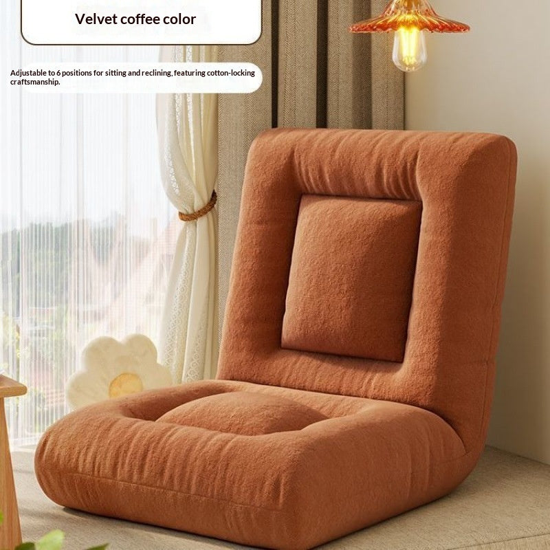 Lazy Sofa Tatami Small Apartment Folding Chair Single Backrest Chair Balcony Sofa Chair
