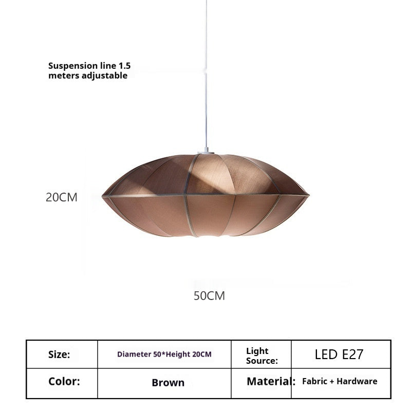 Simple And Modern Japanese Retro Pendant Light