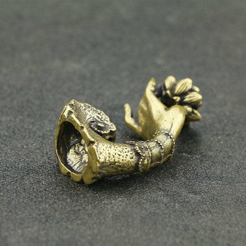 Lotus Hand Incense Stick Holder