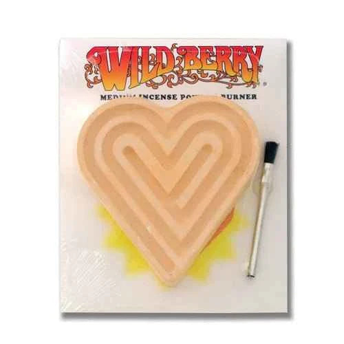 Heart Wild Berry Incense Powder Burner Medium