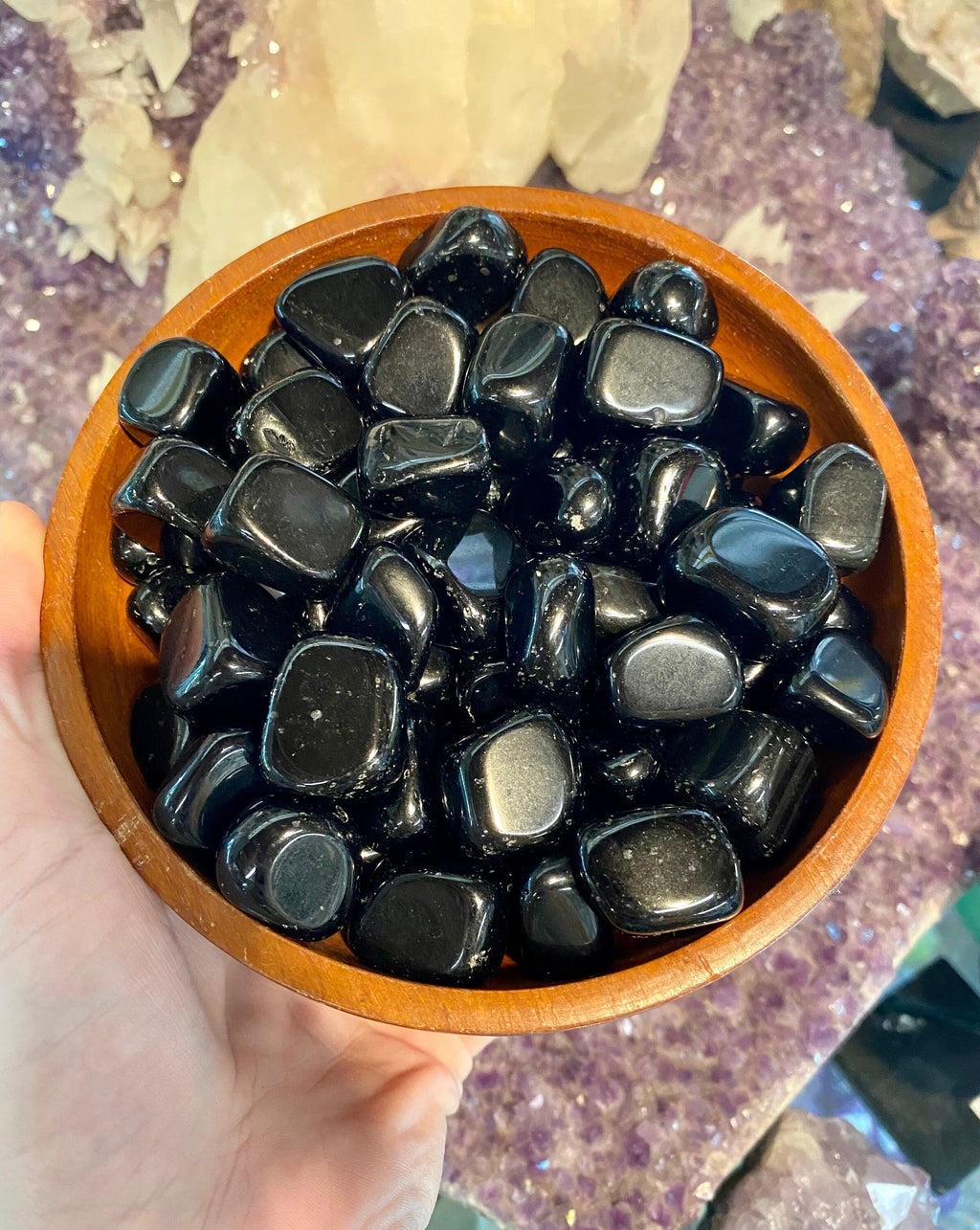 Obsidian Tumbled Stone - Protection