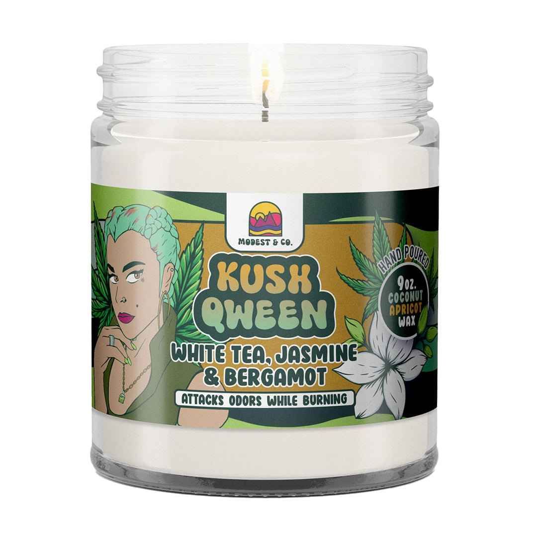 Kush Qween - Modest and Co. Odor Fighting Candle