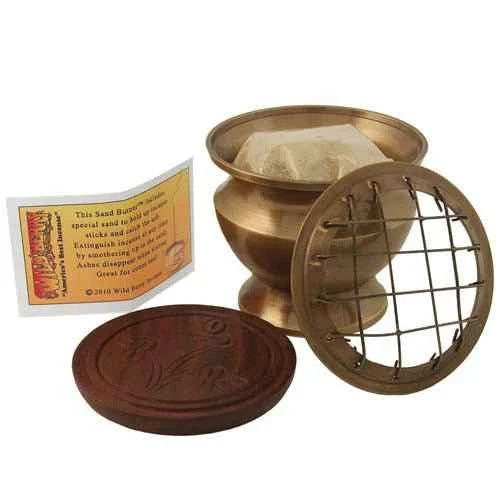 Wild Berry Small Sand Burner w/Plate