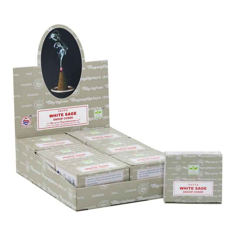 White Sage - Satya Incense Cones