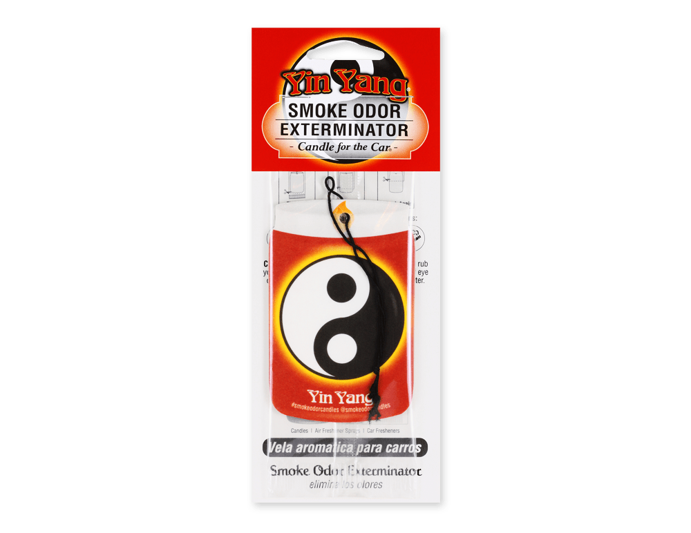 Yin Yang Car Freshener - Smoke Odor Exterminator